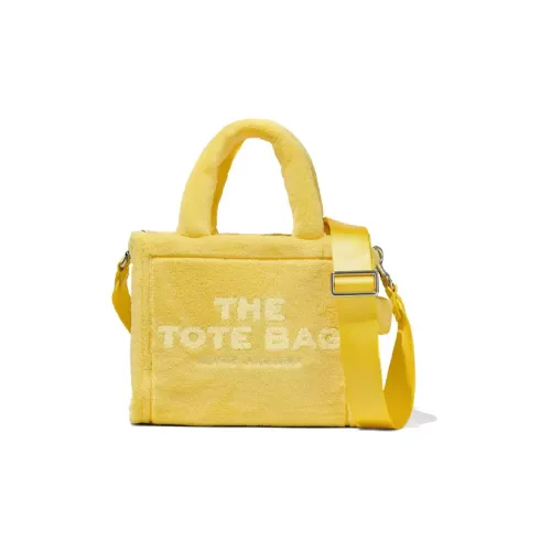 MARC JACOBS Плюшевый Тоут Сумка Сумка для покупок Сумка через плечо Сумка мини Женская Желтая