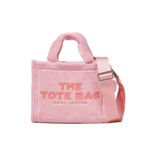 MARC JACOBS Ткань из махры Тоут Сумка Сумка для покупок Сумка через плечо Сумка Маленькая Женская Розовая