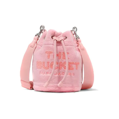 MARC JACOBS Махровая ткань Ведрообразные сумки Сумки через плечо Сумка через плечо Женская Розовая