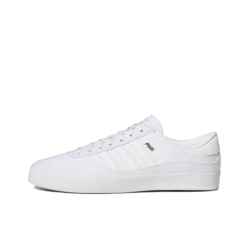 Adidas Originals Puig Для помещений Противоскользящие Устойчивые к истиранию Низкий Топ Скейтборд Кроссовки Мужские Белые