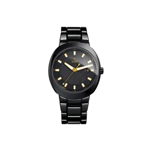 RADO Inaugural Series Автоматический Механический Часы Мужские 42 мм Черный Циферблат Керамические Оправа Часов