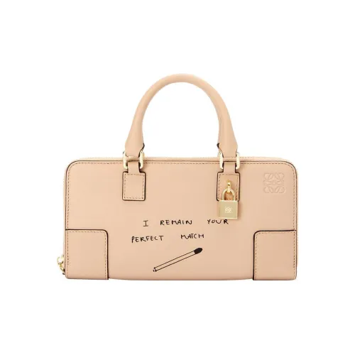 LOEWE Amazona Nappa Коровья кожа Сумка через плечо Сумка Женская Телесного цвета