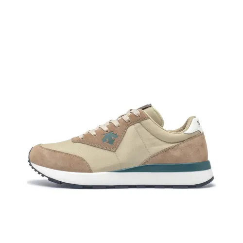 DESCENTE Heritage Style Casual Low Top Ecru BE Men's