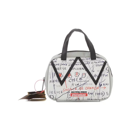 SPRAYGROUND PVC Сумка Стандартная Унисекс Экрю