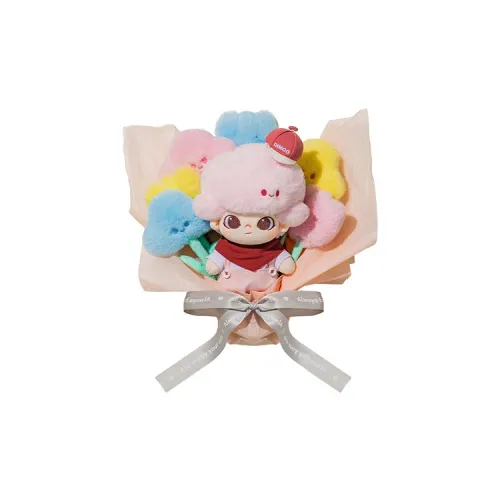 POP MART Dimoo Always By Your Side Куклы Cotton Doll 22 см