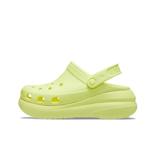 Crocs Classic Clog Крокодил Кремовый Обувь Сабо Унисекс Желтый