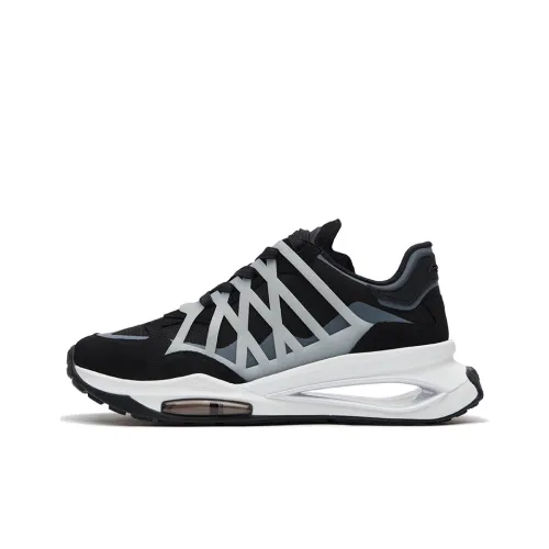 Пепельный Кэжуал Низкий Топ Черный Серый Женский