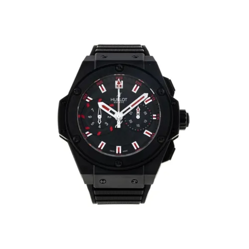 HUBLOT Автоматический Механический Механизм Мужские Часы 48 мм Черный