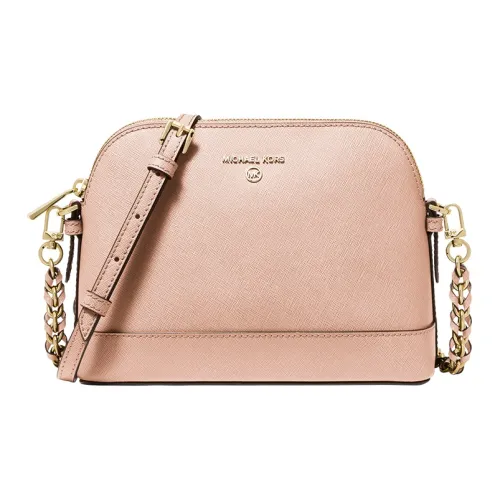 MICHAEL KORS Jet Set Charm Коровья кожа MK Сумка через плечо Стандартная Женская Мягкий Розовый