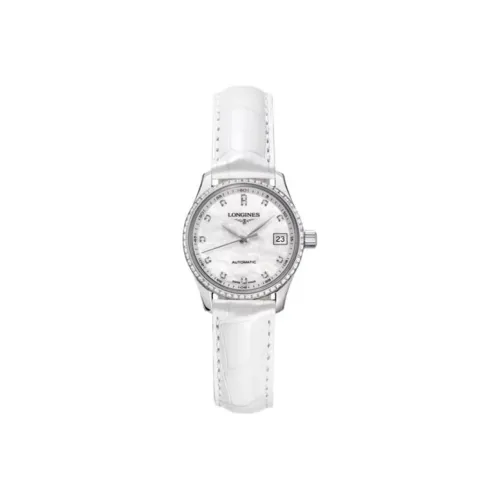 Longines Master Collection Автоматический Механический Механизм Женские Часы 25,5 мм Мать Жемчуга Циферблат Часов