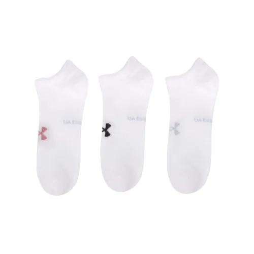 Under Armour ESSENTIAL 3 шт Белые Унисекс Носки