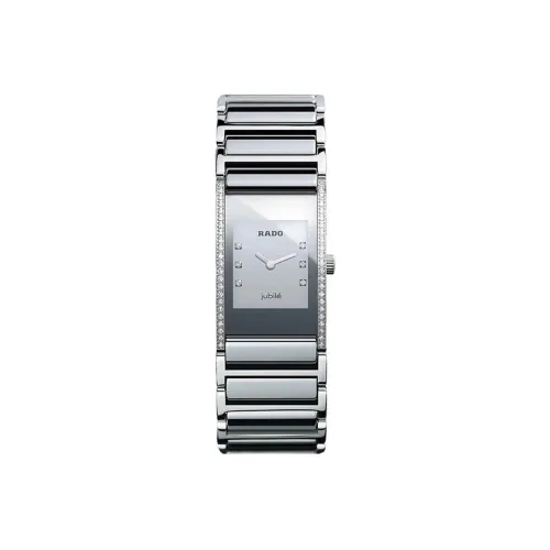RADO Precision Ceramics Collection Кварцевый механизм Женские часы Watch 19,2 Белый циферблат