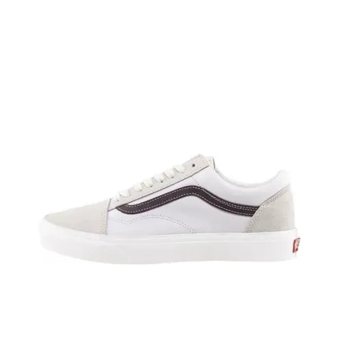 Vans Old Skool Collection Низкие Кроссовки для Скейтбординга Унисекс Белые