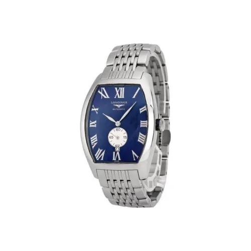 LONGINES Classic Vintage Автоматический Механический Механизм Мужские Часы 33,1*38,75 мм Синий Циферблат