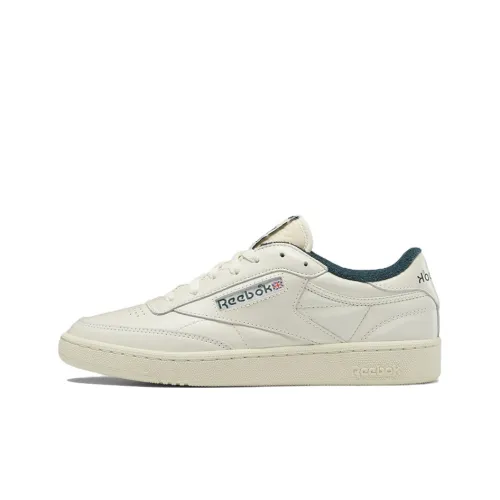 Reebok Club C Series 85 Low Топ Скейтборд Кроссовки Унисекс Белый Зеленый
