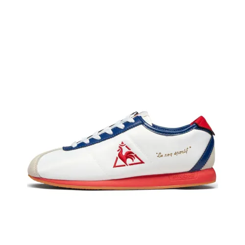 Le Coq Sportif Повседневный Низкий Топ Белый Унисекс