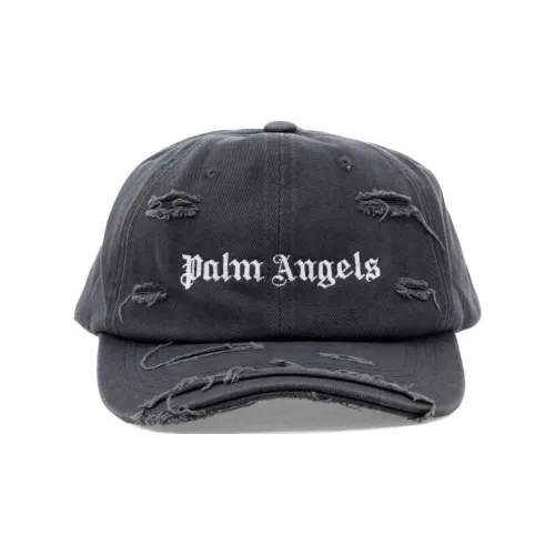 PALM ANGELS Хлопок Бейсболка Серого цвета Унисекс