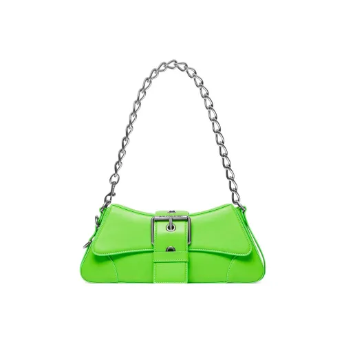 Balenciaga Lindsay Smooth Calfskin Crossbody Bag Handbag Small Women's