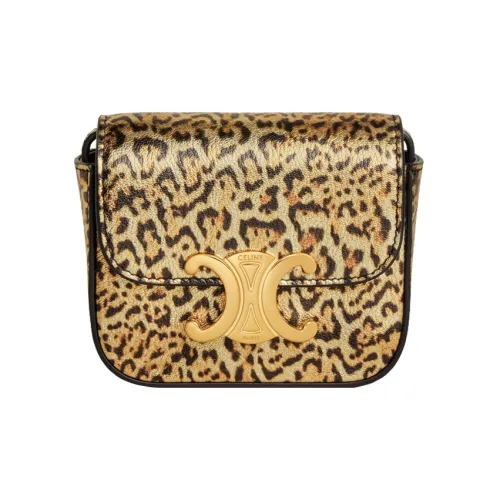 CELINE Triomphe Овчина Сумка через плечо Мини Женская