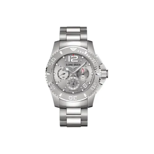 LONGINES Автоматический Механический Механизм Мужские Часы Comcast Diving Collection 47,5 мм Серебряные