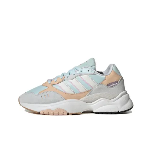 Adidas Originals Retropy F90 Slip-resistant Abrasion-resistant Low Top Casual Women's Sky Blue Adidas Originals Retropy F90 Противоскользящий Устойчивый к истиранию Низкий Топ Повседневный Женский Небесно-синий