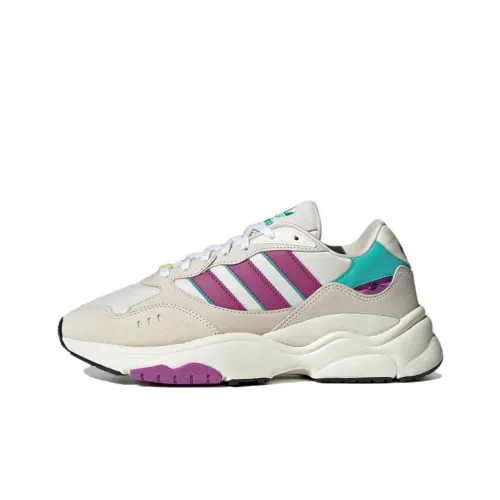 Adidas Originals Retropy F90 Slip-resistant Abrasion-resistant Low Top Casual Unisex Beige Purple