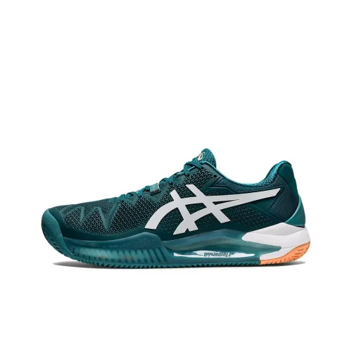 Asics Gel Resolution 8 Clay Low Top Теннисные Кроссовки Мужские Jasper White