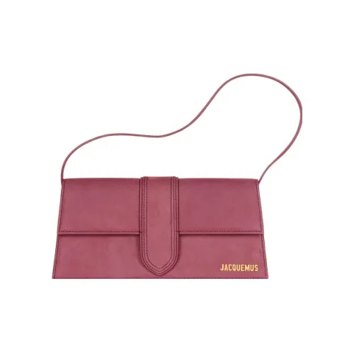 Jacquemus Сумка через плечо из коровьей кожи женская фиолетовая