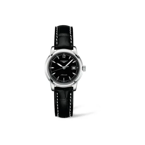 LONGINES Soimia Collection Автоматический Механический Механизм Женские Часы Черный Циферблат