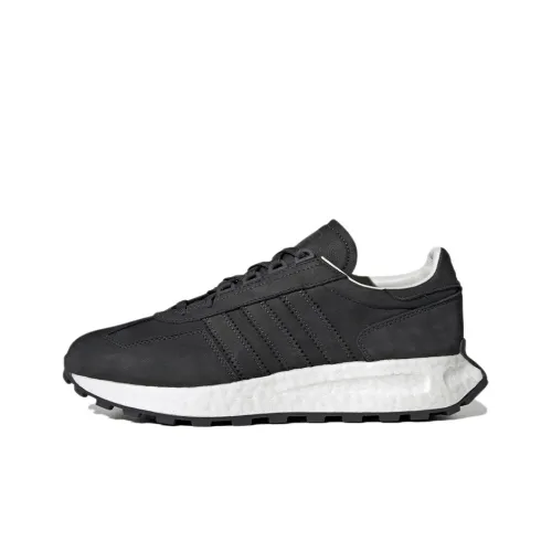 Adidas Originals Retropy E5 Slip-resistant Abrasion-resistant Low Top Casual Unisex Black White Adidas Originals Retropy E5 Противоскользящий Устойчивый к истиранию Низкий Топ Повседневный Унисекс Черный Белый