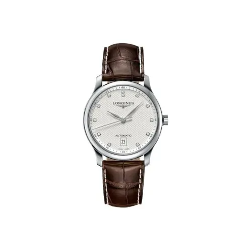 Longines Автоматический Механический Механизм Мужские Часы Master Collection 38,5 мм Белые