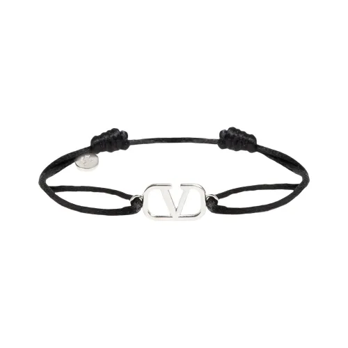 Valentino Хлопок Браслеты Черный Унисекс