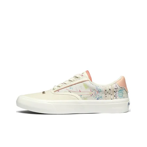 Le Coq Sportif Скейтборд Кроссовки Низкие Оригинальные Белые Унисекс