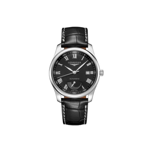Longines Master Collection Автоматический Механический Часы Мужские 40 мм Черный Циферблат