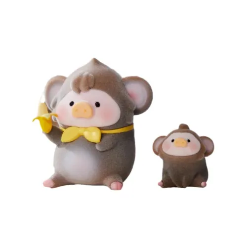 52TOYS LULU Pig Консервы Свинья Коллекция Король OF Beauties Прозрачный Слепой Бокс на Карточке 100%