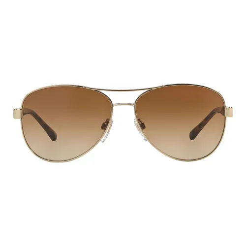 Burberry Пластиковая оправа Aviator Солнцезащитные очки Унисекс