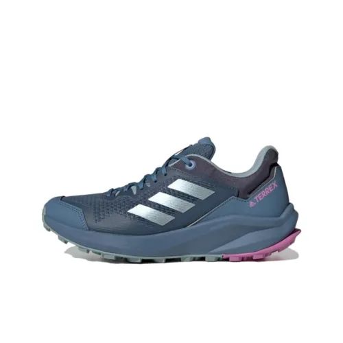 adidas Terrex Trail Rider Low Топ Уличная обувь Женская Синий Черный