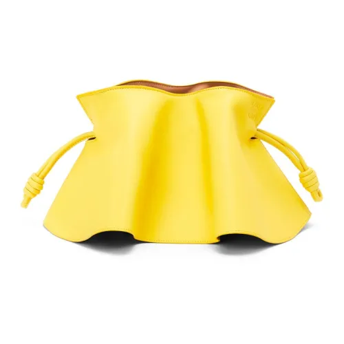 LOEWE Flamenco Napa Голень Кожа Клатч Женские