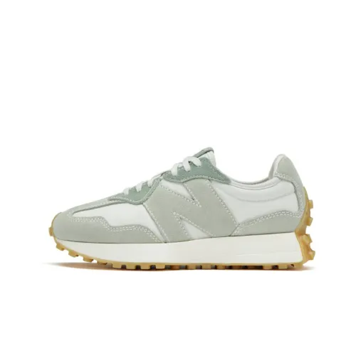 New Balance NB 327 Low Топ Повседневные Беговые Кроссовки Женские Светло-Зеленые