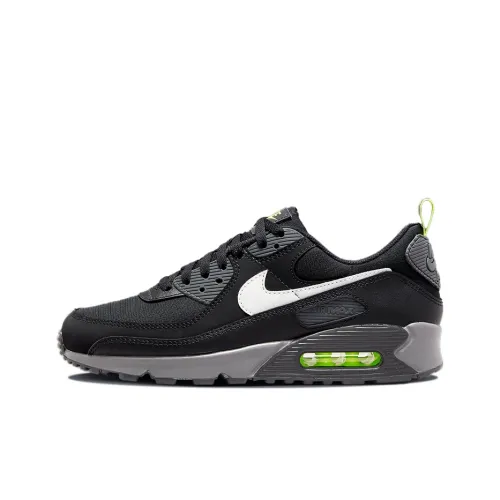 Nike Air Max 90 Low Топ Беговые кроссовки Мужской Черный