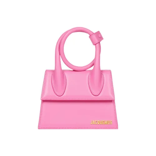 Jacquemus Сумка через плечо из коровьей кожи женская розовая