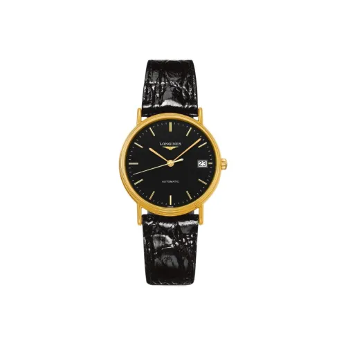 Longines Magnificent Collection Автоматический Механический Механизм Женские Часы 34,5 мм Черный Циферблат L4,821.2,52.2