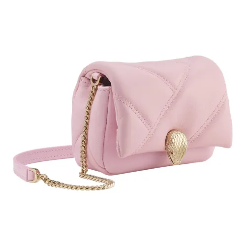 BVLGARI Serpenti Cabochon Телячья кожа Сумка с цепочкой Сумка через плечо Мини Женская Светло-розовая