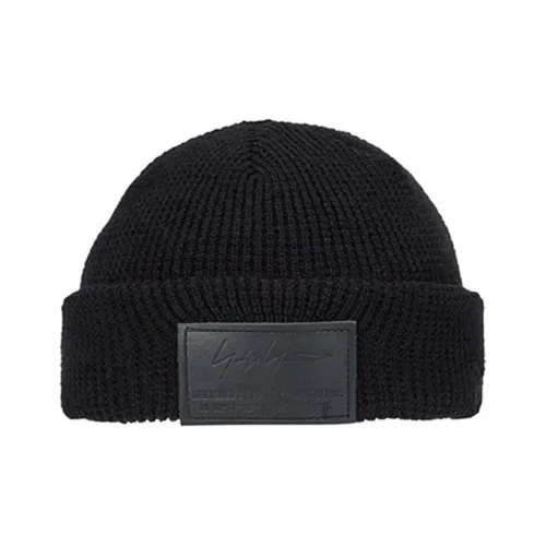 Yohji Yamamoto Шапка-бини Мужской Черный