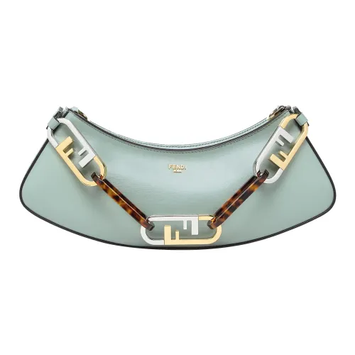FENDI Сумка через плечо из телячьей кожи сумка сумка на плечо женская мятно-зеленая