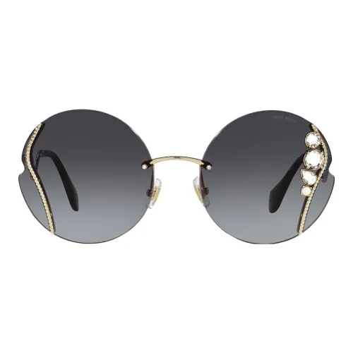 MIU MIU Солнцезащитные очки Золотой Женские