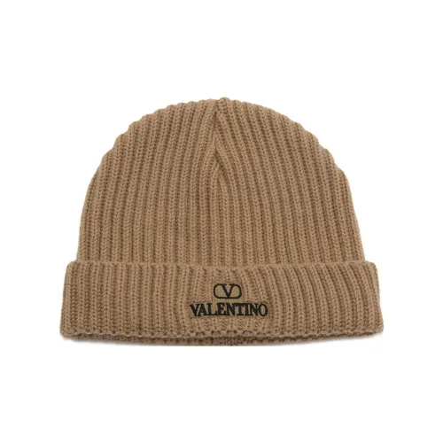 Valentino Вязаные шапки Унисекс Светло-янтарный