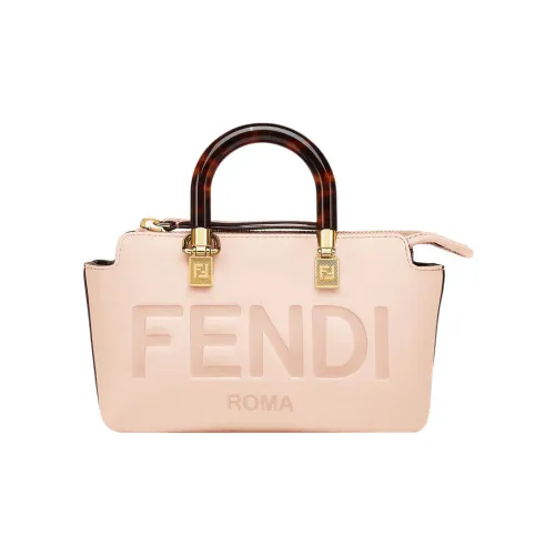 FENDI Сумка из коровьей кожи Boston сумка сумка через плечо сумка через плечо мини женская розовая