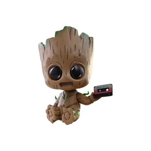Hot Toys COSBABY Collection Грут Guardians OF The Galaxy Remastered Movienex Оригинальная Версия Фигурки в стиле Chibi 10 см