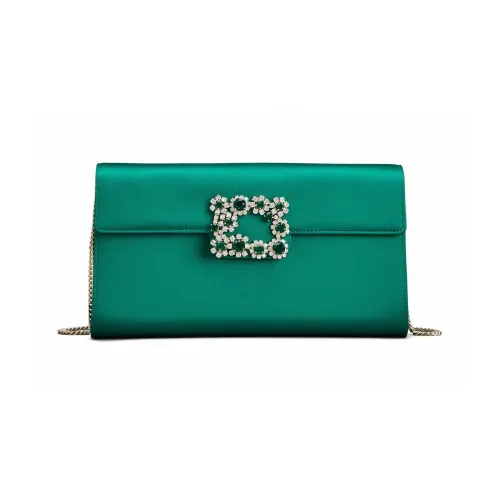 Roger Vivier Flower Strass Женские Клатчи